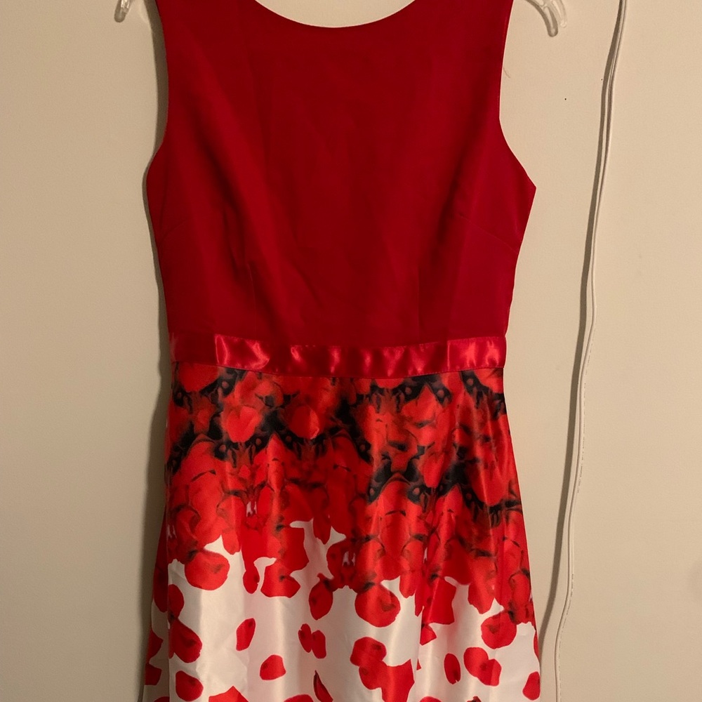 Red dress